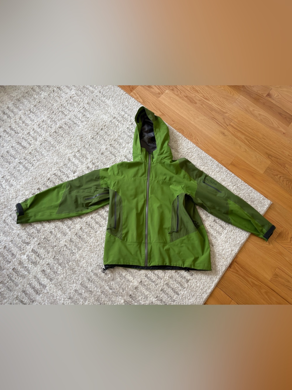 Arc’teryx Cactus Green RECCO Rescue Patch Shell